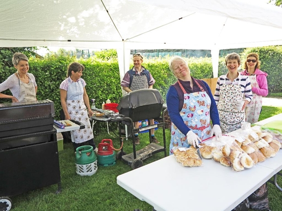 Church Barbeque for 10 K run