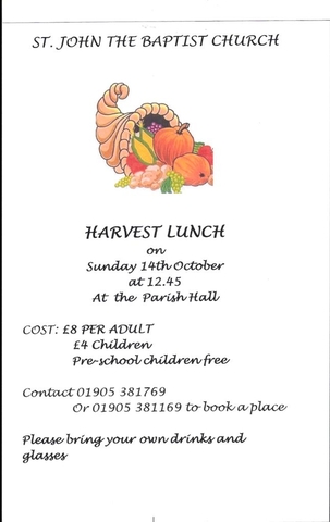 Harvest Lunch